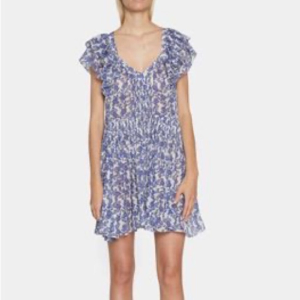 ISABEL MARANT ETOILE GODRANA VOILE DRESS